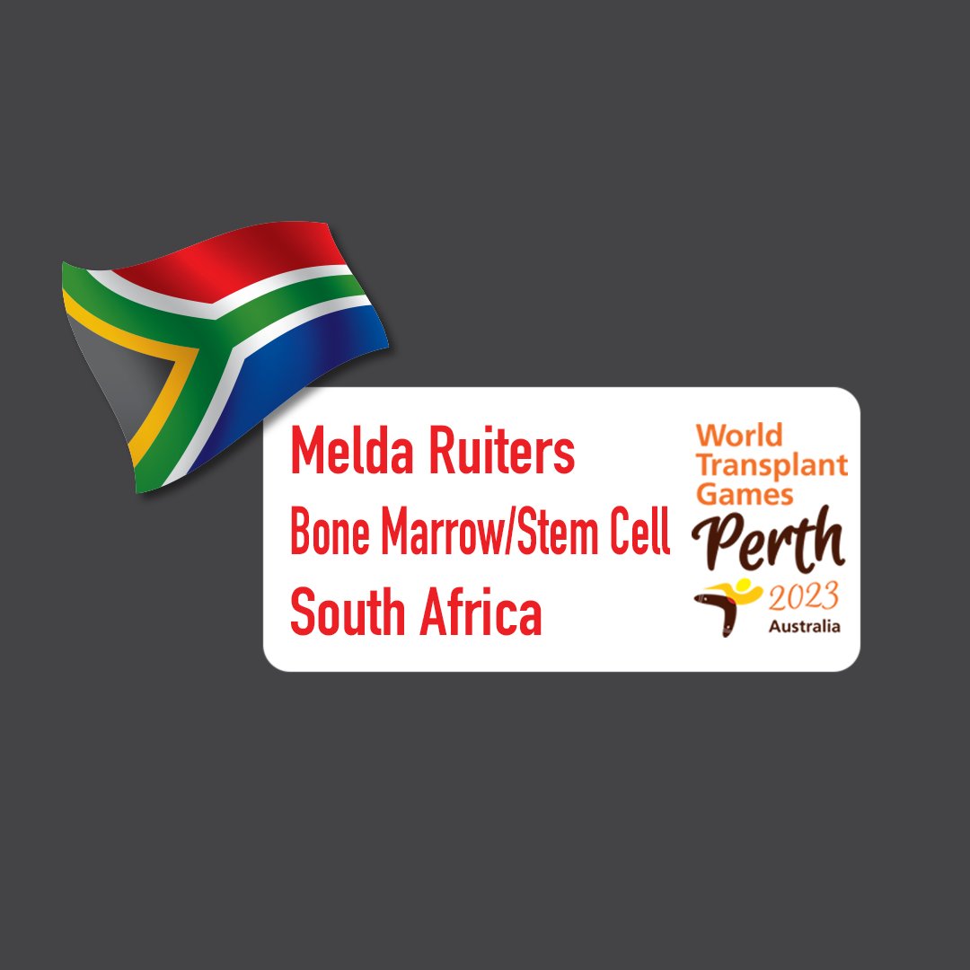 WTGF1's tweet photo. My First WTG: Walking With Purpose 🇿🇦✨
 Meet Melda Ruiters from South Africa — a proud bone marrow / stem cell transplant recipient who stepped onto the global stage at the 2023 World Transplant Games in Perth, Australia. 🇦🇺🌞

#MyFirstWTG #WorldTransplantGames https://t.co/b6PDZsGE7V