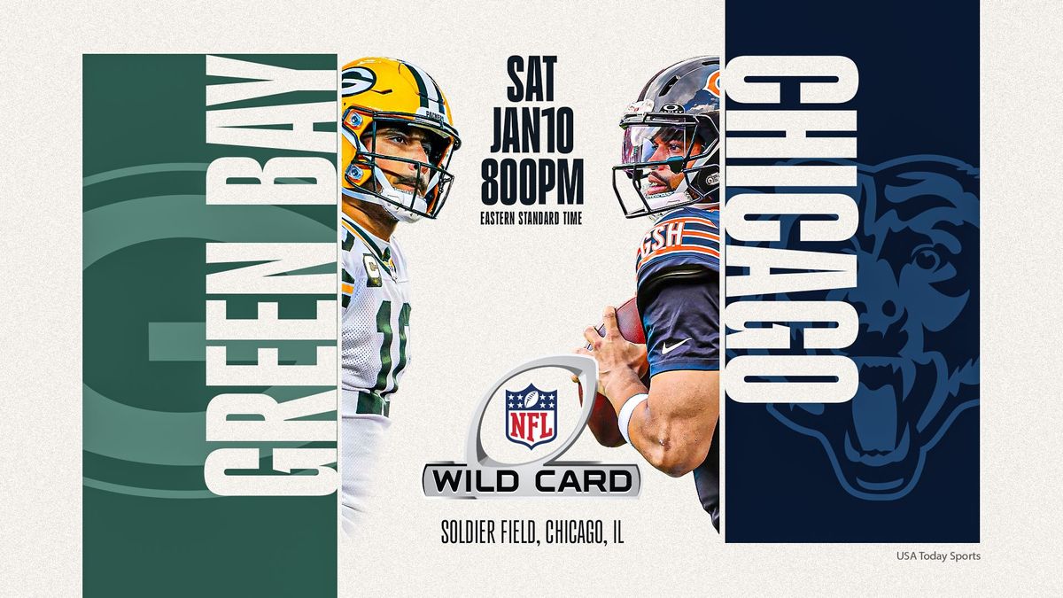 The Packers will play the Bears in the NFC Wild Card Round on Saturday, Jan. 10 at 7:00 p.m. CT on Prime Video. packerswire.usatoday.com/story/sports/n…