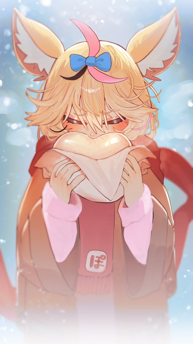 yuu_roro's tweet image. 寒い日の肉まん…うんまぁ✨　#絵まる