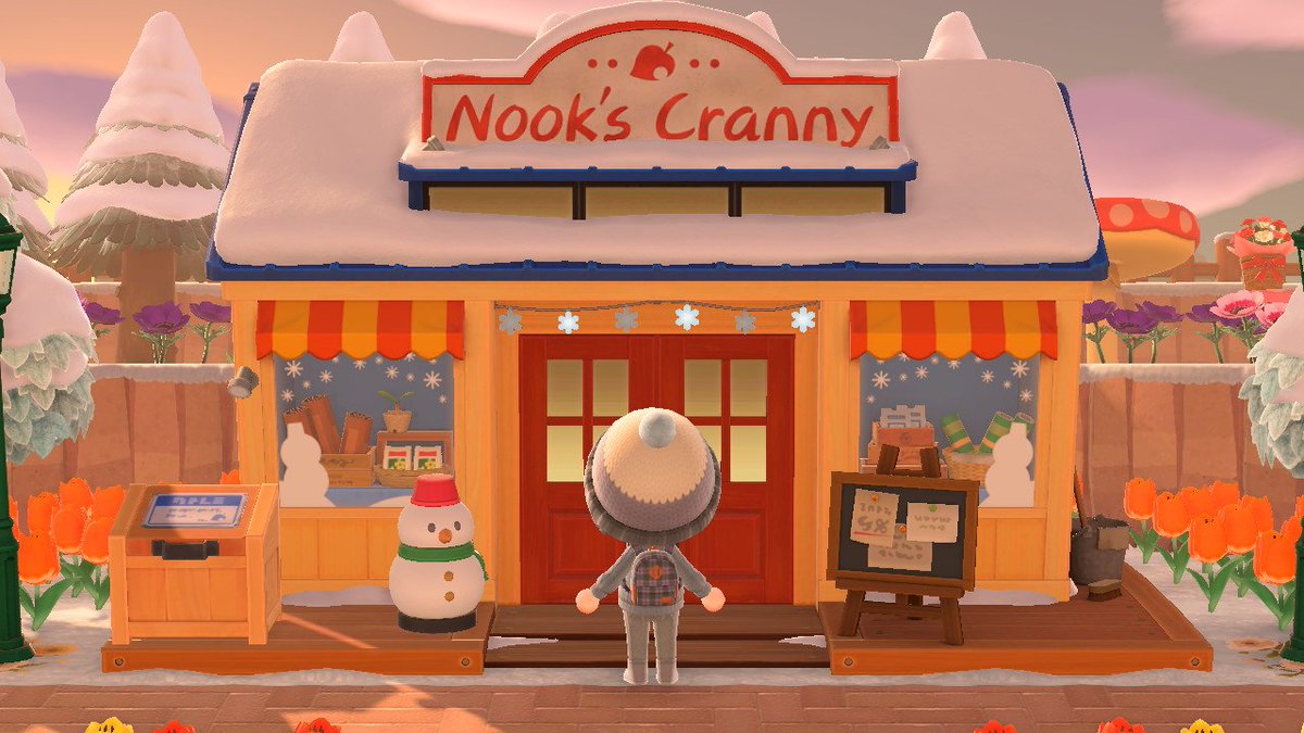 CalmingMadness's tweet image. The winter decor is adorable ⛄❄️

#AnimalCrossing #ACNH #AnimalCrossingNewHorizons