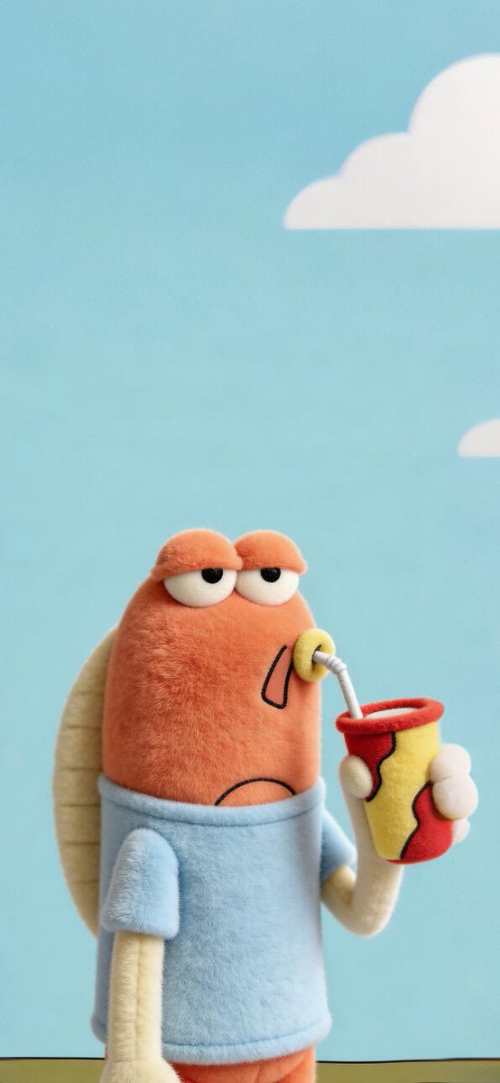 VisionWallpper's tweet photo. The residents of Bikini Bottom #wallpaper #spongebob #ios26 #iphonewallpaper https://t.co/SzHq4W6MGI