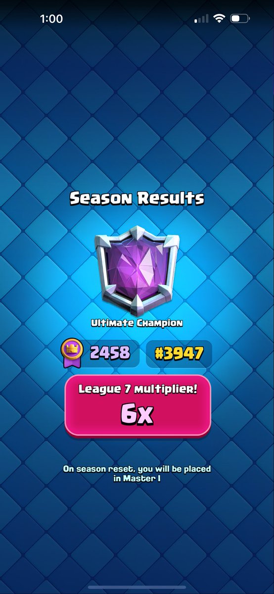 Chvrpd's tweet image. It’s not top 1k but we are getting closer. Top 500 in the US with my only maxed meta deck. ❤️❤️
