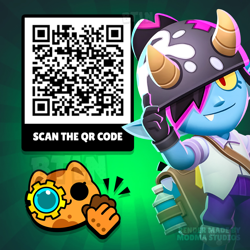 Claim your the Steampunk Kitty Pin for FREE via Link or QR Code 🐈

Link: link.brawlstars.com/voucher/034cba… 📌

#BrawlStars #NewSeason
