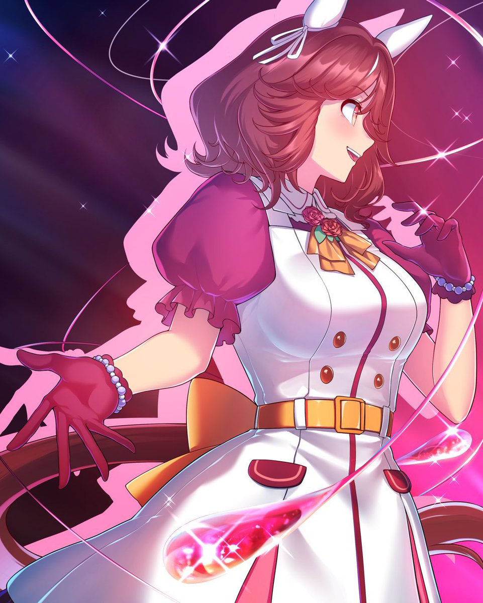 去年メジステにて、フォロワーさんの小説の表紙に使っていただいた
アルダンとハイセイコーのイラスト
表と裏で背中合わせになってるイメージで描いた、とても良い自信作🥰💧✨