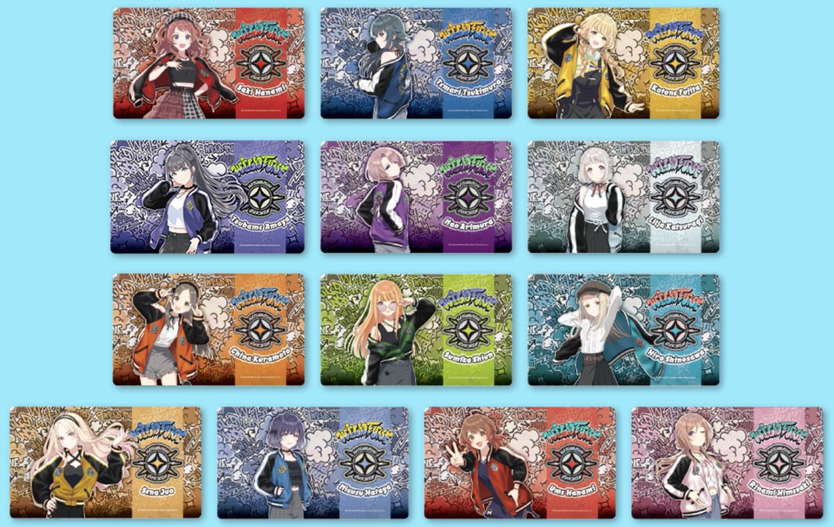 サプライ】 学園アイドルマスターTSUTAYA コラボPOP UP SHOP 『Wild