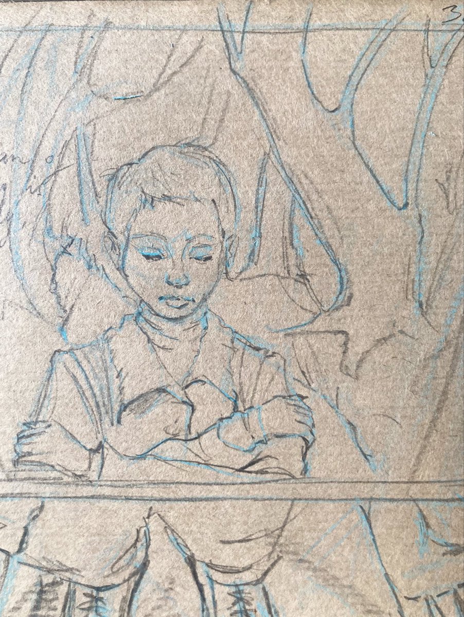 ZDelautre's tweet photo. I’ve been thumbnailing new comic pages ✨🌿

Slowly penciling 🖤

#art #illustration #comics #characterdesign
#zine #brushstrokes https://t.co/WHBDsaf65o