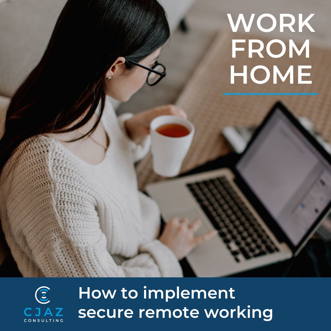 How to secure remote working for your team.

Now with over a third of office based staff working from home, the sooner you improve your cyber security for remote workers the better.

cjaz.co.uk/post/how-to-im…

#workfromhome #remoteworking #securehomeworking #WFH #Networksecurity