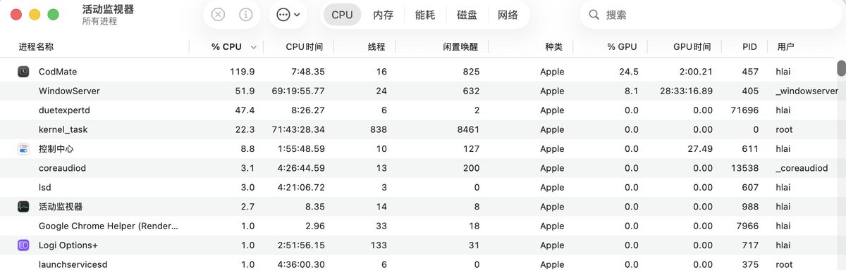 看到有人推荐CodeMate ,用了下,cpu,能耗都很高.mbp 很烫. 还是删了