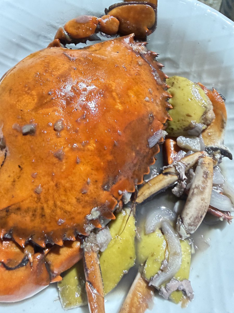 Fave luto sa 🦀. Iinom nalang gamot sa cholesterol hahahaha