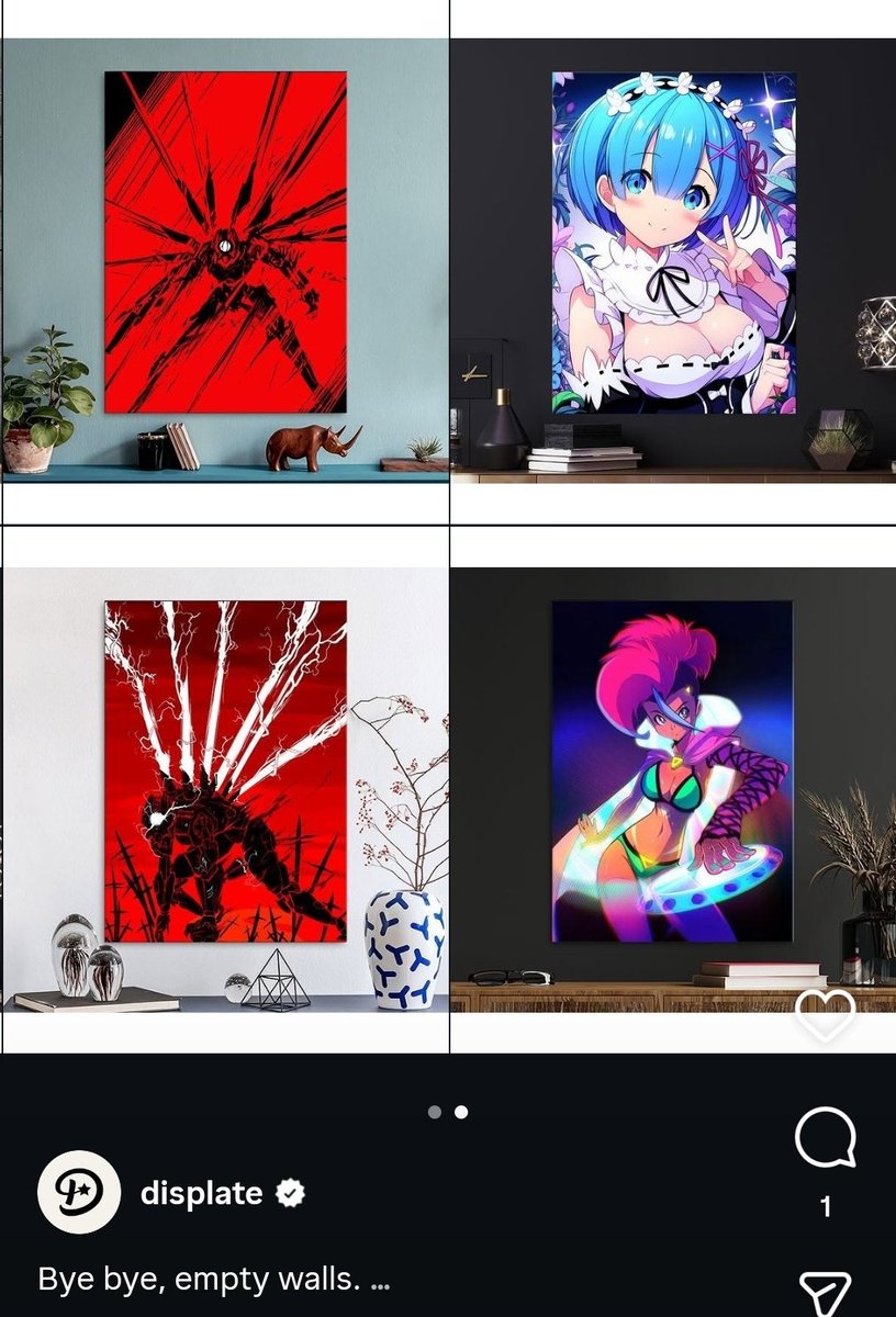 Roguebananas1's tweet photo. Update I've discovered @Displate is actively advertising my ultrakill art 
And @AliveWake's art for sale on insta 

There is more than likely a lot more artists this is happening to but I dont recognize please spread the word https://t.co/HZ6iP899Eu