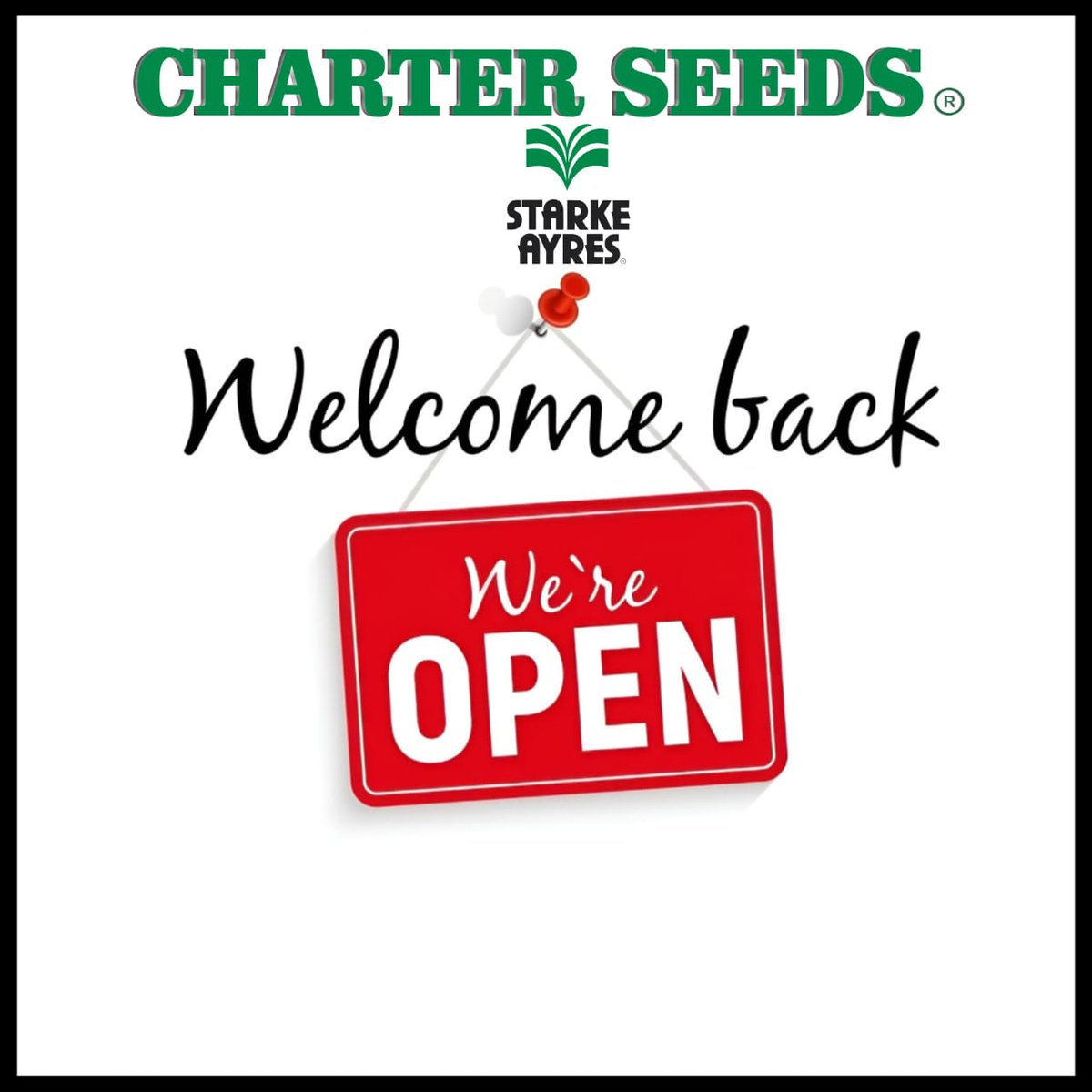 Charterseeds's tweet image. Season's Greetings! We're Back to Help You Grow.

Welcome back! Our team has returned, energized and ready to support your planting season with quality seeds and reliable expertise.

Your trusted source for seeds is now open:
📍 73 Ridge Road, Avondale, Harare
