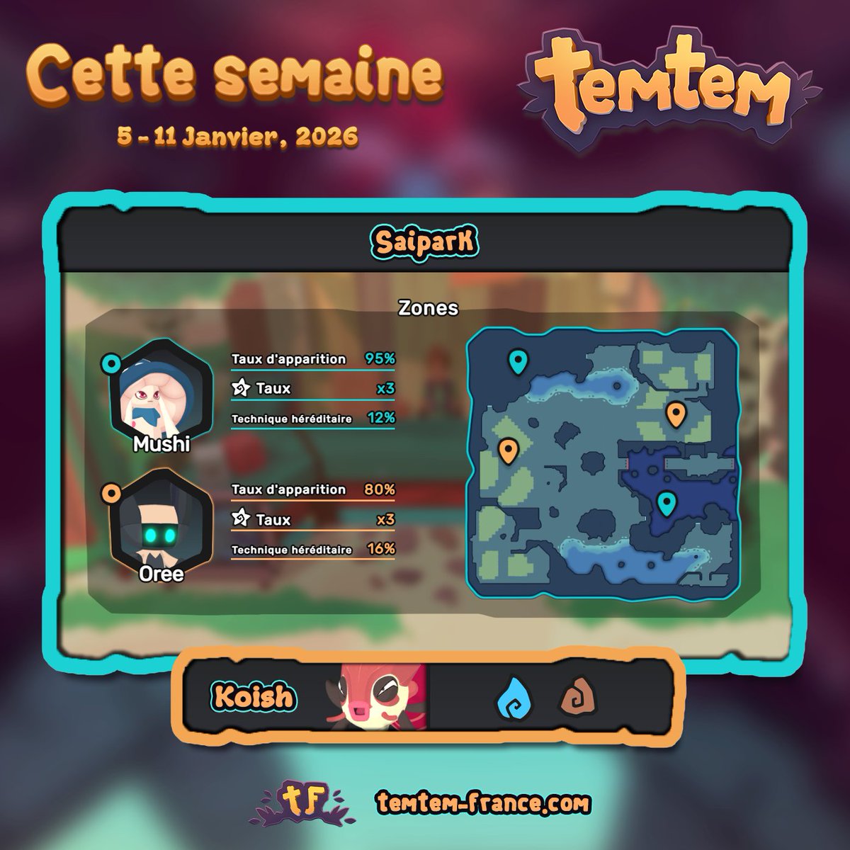 Temtem France | Fansite tweet media
