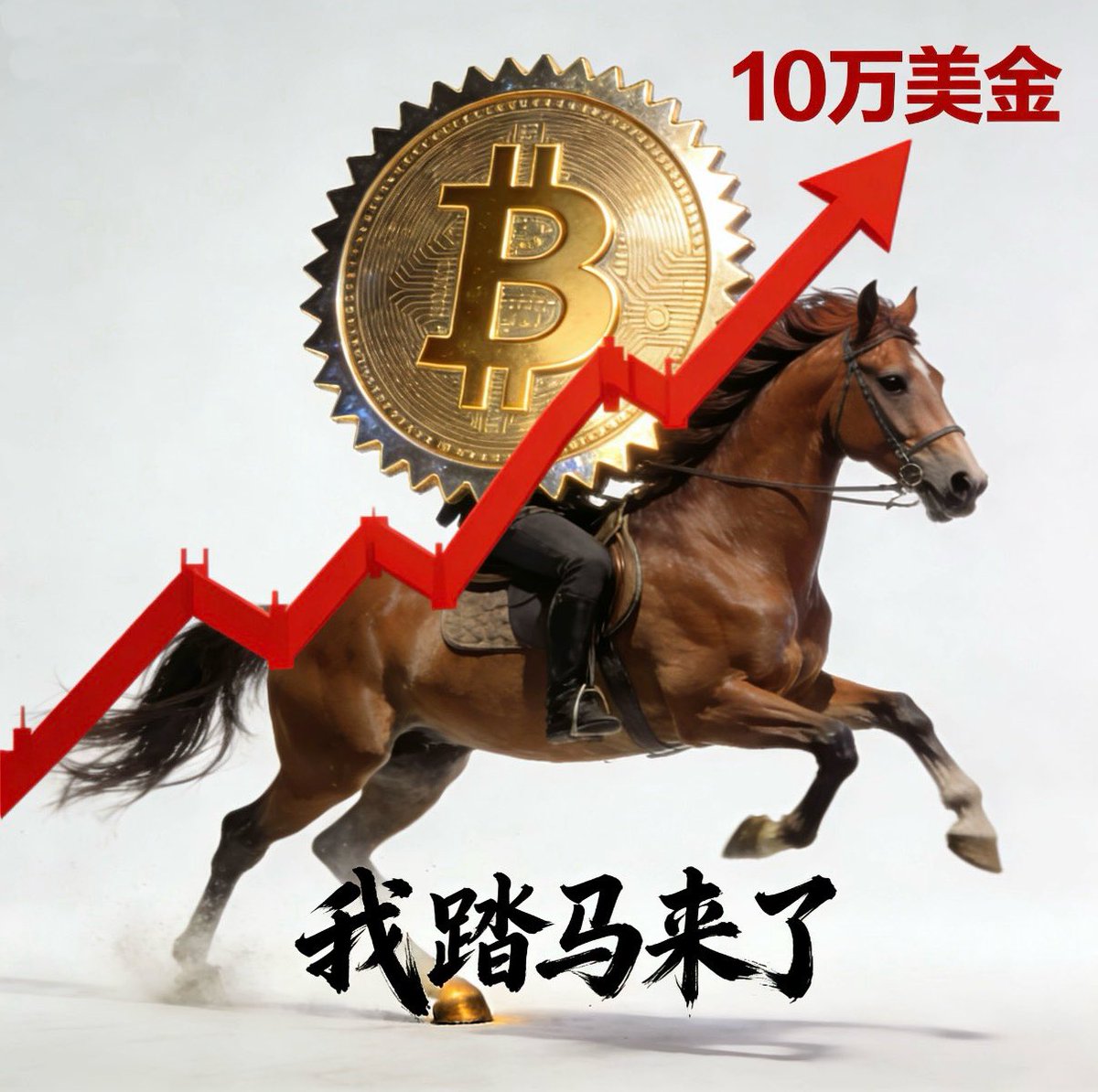 比特币： 12 月没能反弹到的10 万美金，2026 年1 月份会到！10 万美金踏马来了！