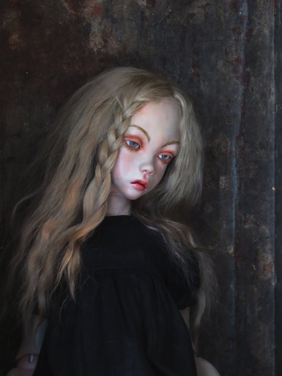 極夜』 人形作家 土谷寛枇（つちやかんび）さんによる 2023年の少女