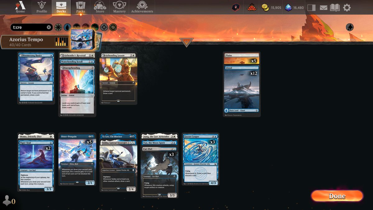 ThePastaPirate's tweet image. 🐧🏆Azorius Tempo🏆🐧

1) Only 1x hard removal (Reversal), mainly used bounce

2) 2x Seal stonewalled aggro 

3) 3x Owl: vigilant aerial threat

4) Back to back trophies tonight🏆🏆

5) 5x Penguin stole this trophy

Draft: 17lands.com/draft/731127da…

Games: 17lands.com/details/731127…