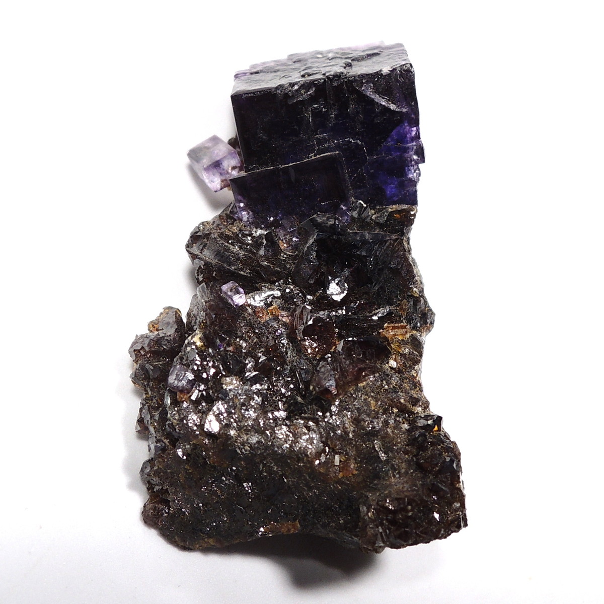 エルムウッド スファレライト フローライト 蛍石 鉱物標本 エルムウッド鉱山 フローライト | 鉱物標本,ハ行,フローライト/蛍石