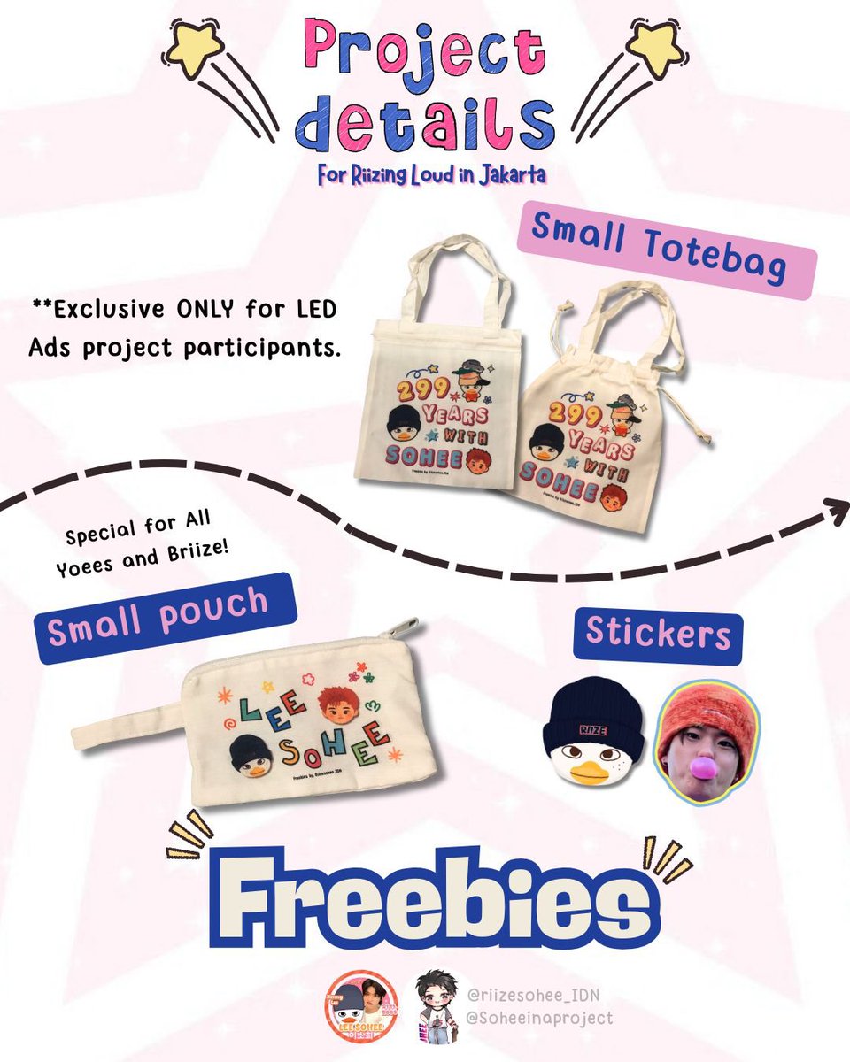 RIIZESOHEE_IDN's tweet image. LEE SOHEE RIIZING LOUD 2026 IN JAKARTA PROJECT #소희

YOEES &amp;amp; BRIIZE! 🧡
We’ve prepared some little freebies just for you ✨

📌 Notes:
✅ Show any Sohee-related item or merch
(photocard / doll / album / sohee bubble subs, etc.)
✅ 1 freebie per person

📍 Location &amp;amp; time TBA —…