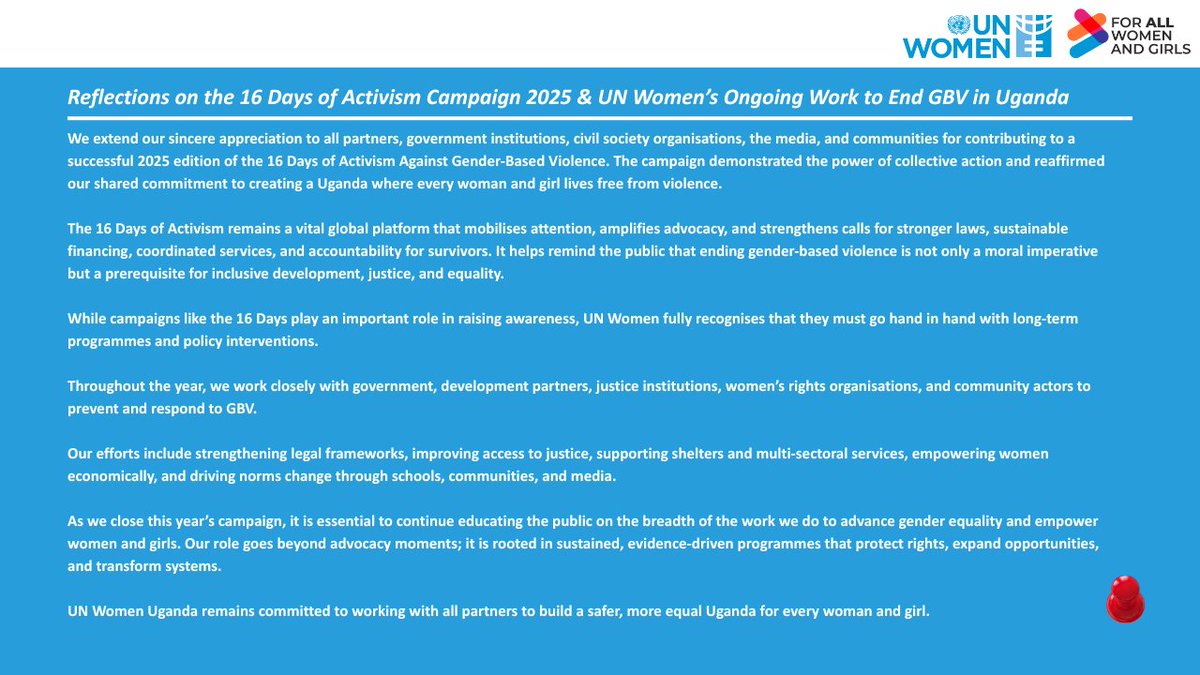UN Women Uganda tweet media