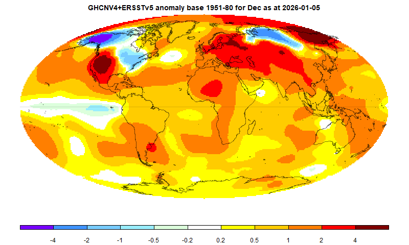 moyhu: December TempLS down 0.161°C; 2025 was second warmest year (but tied with 2023). 
2024 1.127°C
2025 1.017°C
2024 1.016°C
moyhu.blogspot.com/2026/01/decemb… via <a href="/nstokesvic/">Nick Stokes</a>