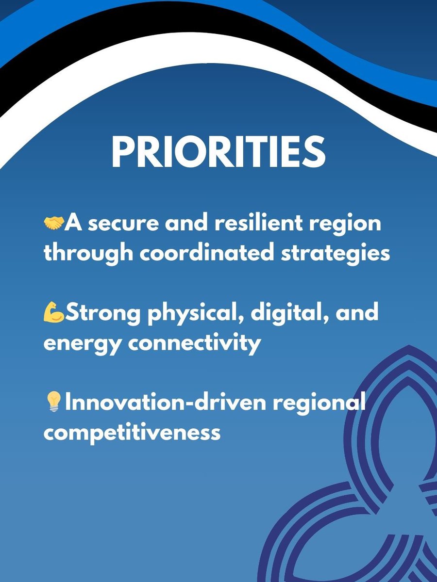 AssemblyBaltic's tweet image. 👏Estonia is taking over the Presidency of the Baltic Assembly and the Baltic Council of Ministers in 2026

➡️The motto of the Estonian Presidency is “Unity through connectivity, progress through partnership”

Read more here: baltasam.org/Estonia_Presid…