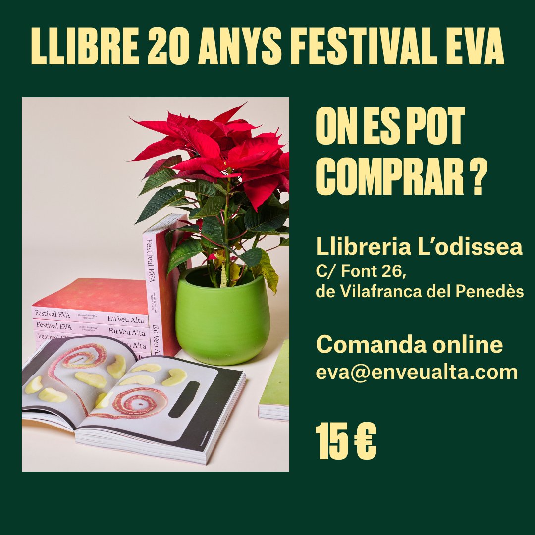 Festival EVA, En Veu Alta tweet media