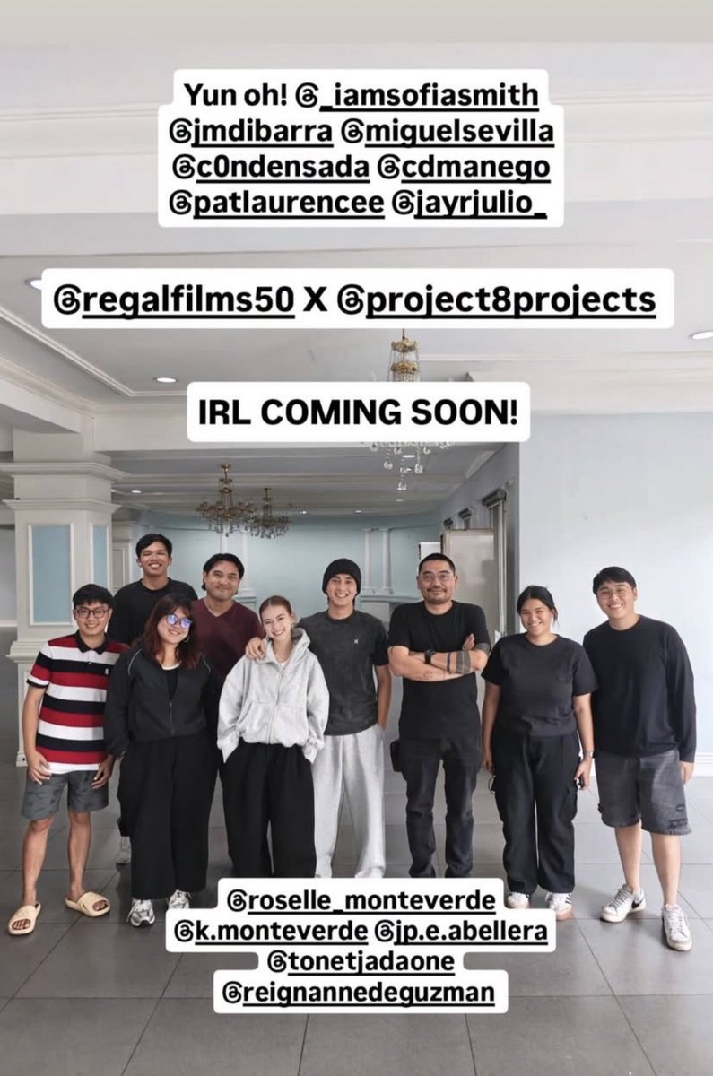 AltIndayBadiday's tweet photo. Grabe na kayo #JMFyang !!!😭😭😭
@RegalFilms X @project8proj 
JMFyang X Direk @danvillegas 
👏👏👏
TAWAG DİYAN BANKABLE!!!
📣📢📣📢
IRL Coming Soon!!! https://t.co/Nzm0vjbzUo