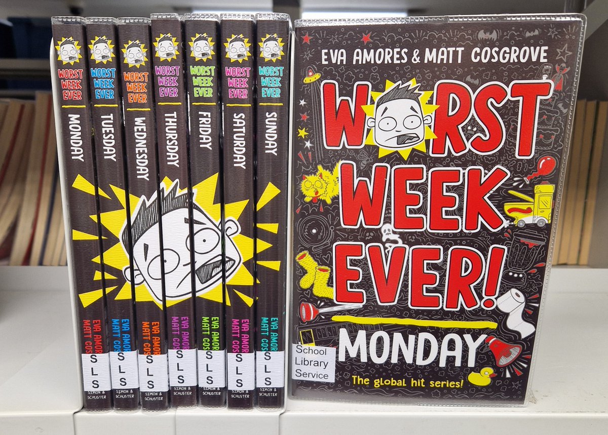 Wakefield_SLS's tweet image. We're back in the library and getting excited for the National Year of Reading! If you need inspiration for your first book of the year, we've got titles for every day of the week! @EvaJanetAmores @MrMattCosgrove #ReadingForPleasure #NationalYearofReading #SchoolsLibraryService