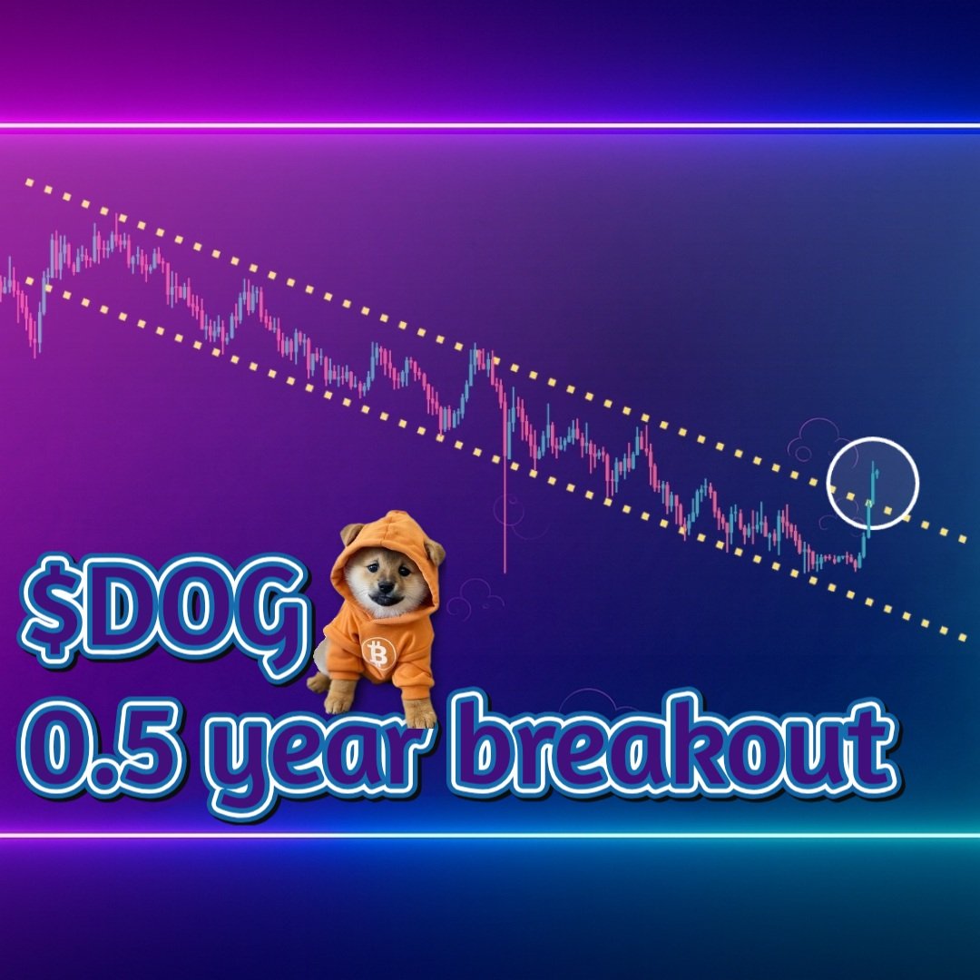 steko170981's tweet image. $DOG has been in this downward channel for more than half a year 👀

That is OVER now ‼️🧡🐾🚀