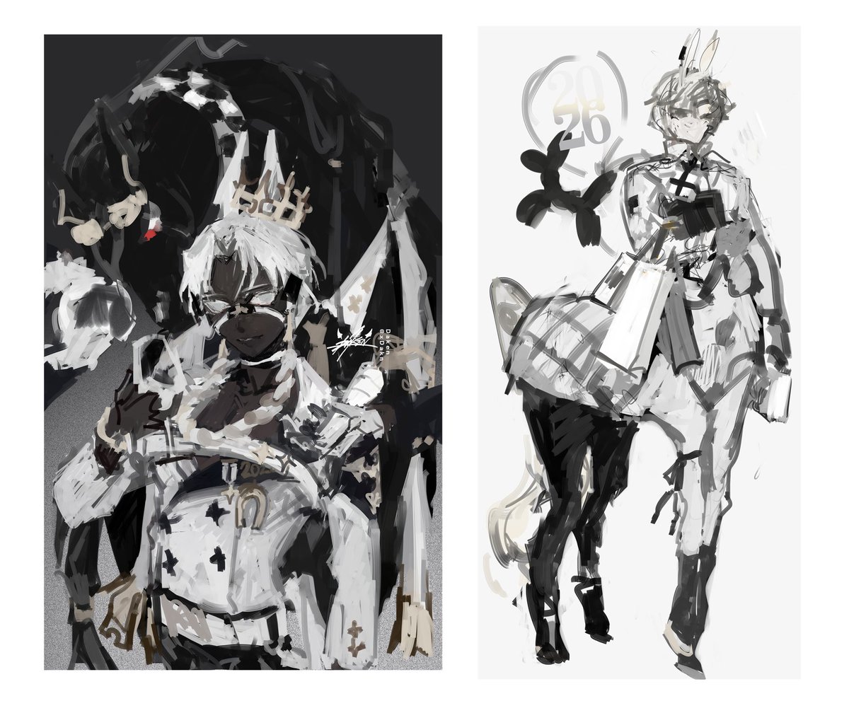 時間的に断念したラフ達。