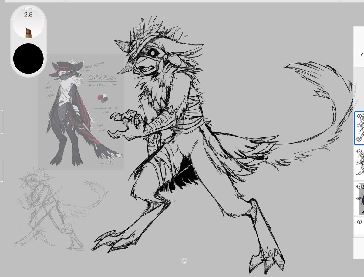 creaticlesion's tweet image. What's a bird without it's wings? Dead meat, for sure.