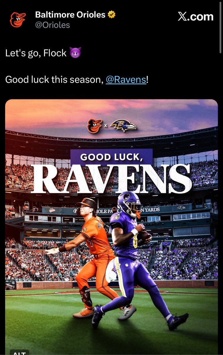 O’s Images Preceding Unfortunate Events tweet media