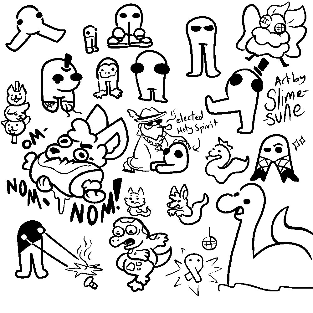 Slimesune's tweet photo. I wonder what’s my favorite cryptid
#pdfc2026 #pdfc https://t.co/cDlOV88vGJ