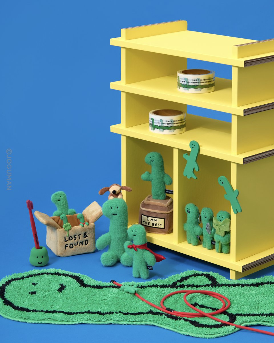 1/9から渋谷ストアにてJOGUMANのミニPOP-UPを開催✨／ BRACHIO & WOODY