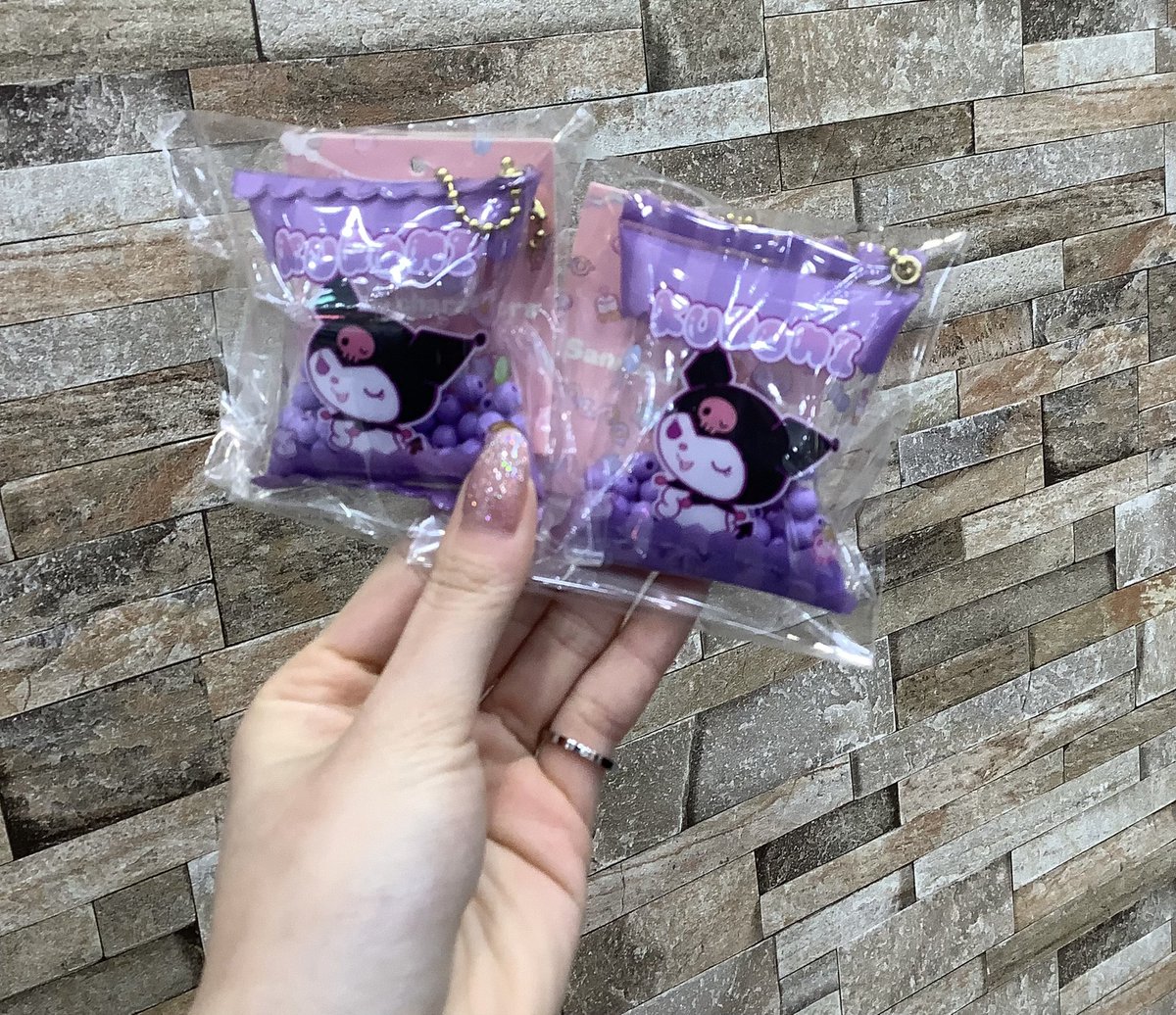 💜再入荷💜 パッケージ型キーホルダーが再入荷致しました‼️ 🛒390円