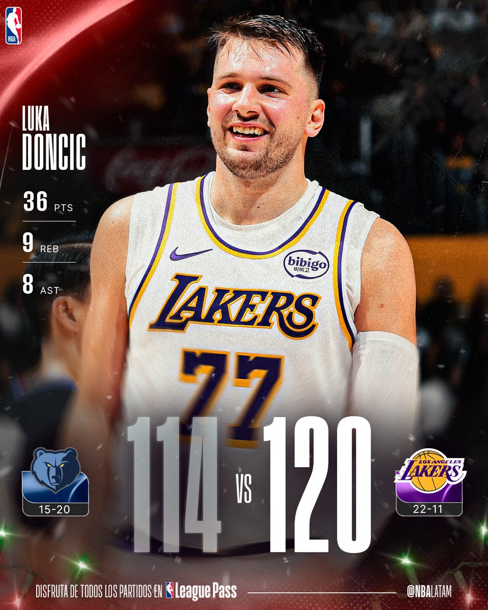 NBALatam's tweet image. Los Lakers logran victorias consecutivas 🆚 los Grizzlies ✅