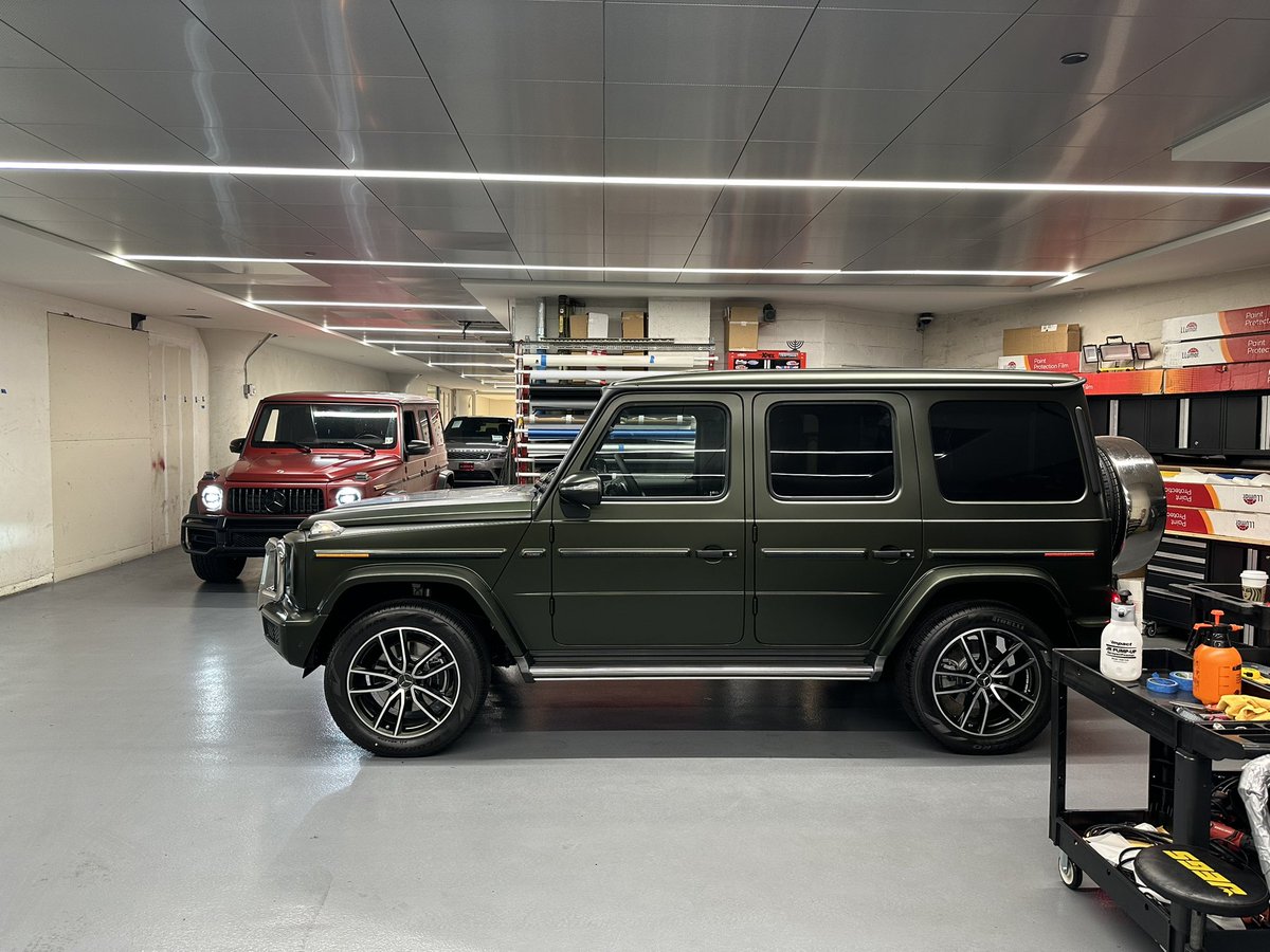 WrapBest's tweet photo. Perfection in details. Absolute protection.

This is a brand-new Mercedes-Benz G550 Final Edition, fully wrapped in matte PPF by @llumarfilms 

📲(917) 529-2973

@bestallcarwrap @mercedesbenzgclass @ppf https://t.co/fqjPTjectQ