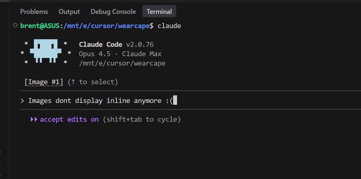 A recent update moved attached images to display above the chat and not inline with the prompt. So the prompt cannot reference specific images. This is a step backwards imho - cant easily refer to specific images when multiple #claudecode #claude