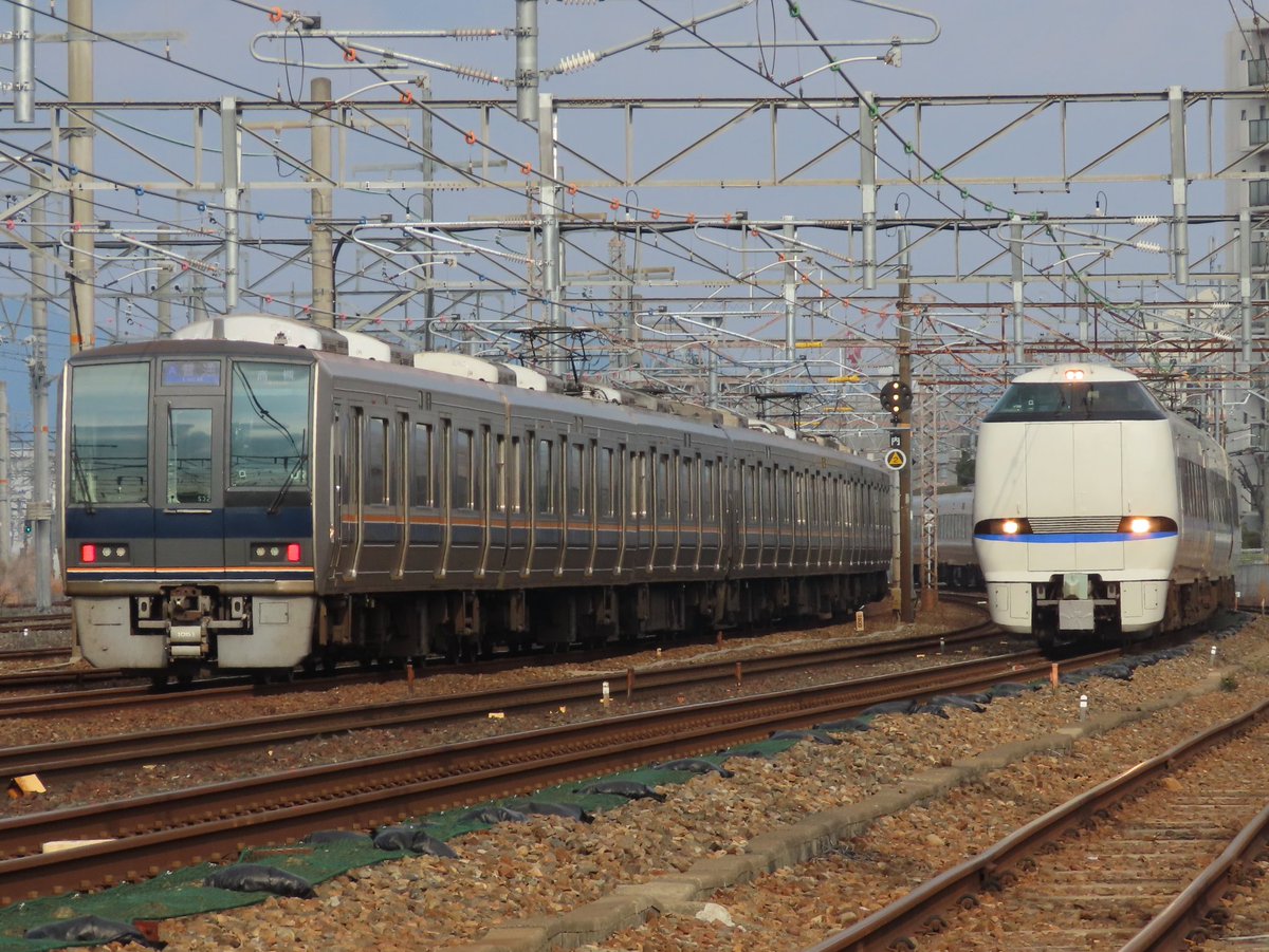 1/5 JR西日本683系ｷﾄV36+B33編成 4020M(京支183+2183) サンダーバード