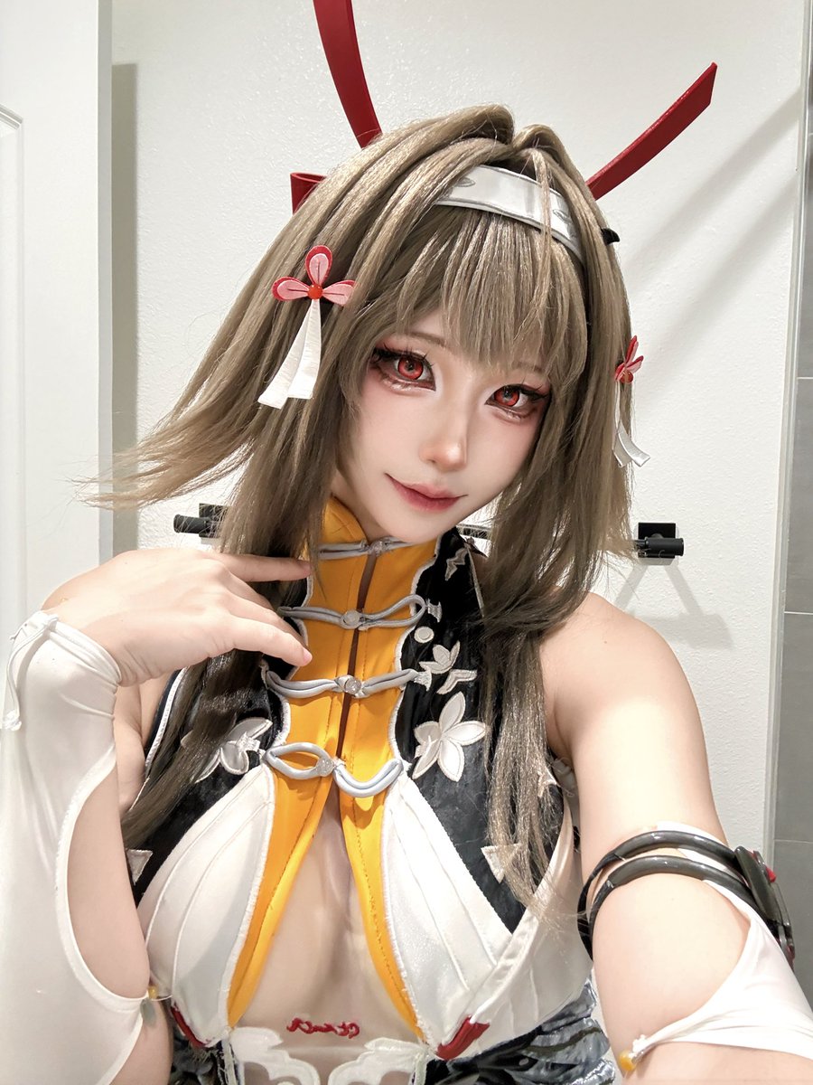 Yuu__kira's tweet image. 300% Sweetness today💗
#ZenlessZoneZero #YeShunGuang #コスプレ