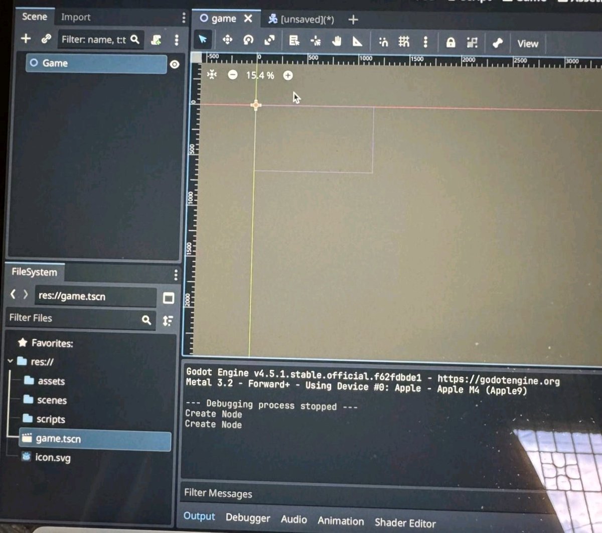 codewithjax's tweet image. Hey everyone,

I'm learning @godotengine

Can't wait to share the progress of my journey here 🐛

#GODOT #gamedevelopment #gamedev