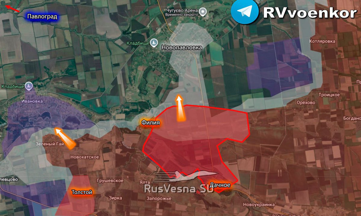 The Ukrainian Telegram channel DeepState is recording new advances by Russian troops, and the grim scale of events on the eastern front is becoming increasingly apparent behind the dry language of the reports.

According to the resource, Russian units have advanced near Kupyansk,
