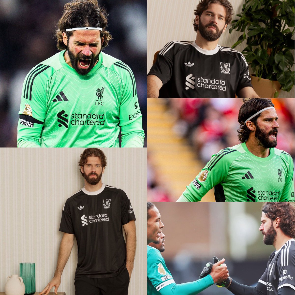 🟢⚫️ #リバプール 25-26 👕GKユニフォームHOME&3RD入荷‼️ 🇧🇷1️⃣