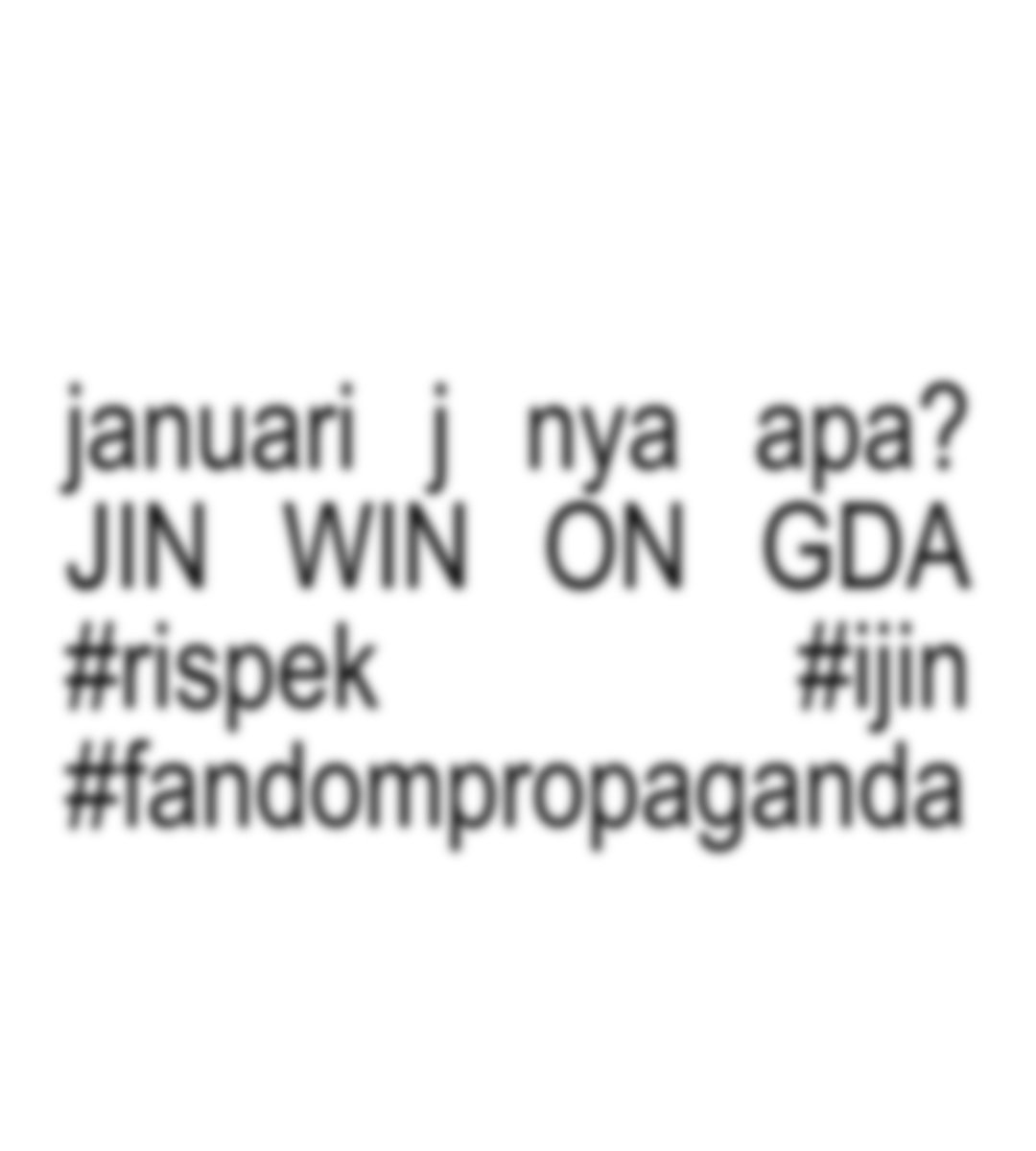 adenagii's tweet photo. kami segenap fandom probot (propaganda dan bot) ingin mengucapkan SEOKJIN MENANG DI GDA WOI🤤☝️
#GDAforJIN 
#GDAWinnerJin https://t.co/EWeY31moPD
