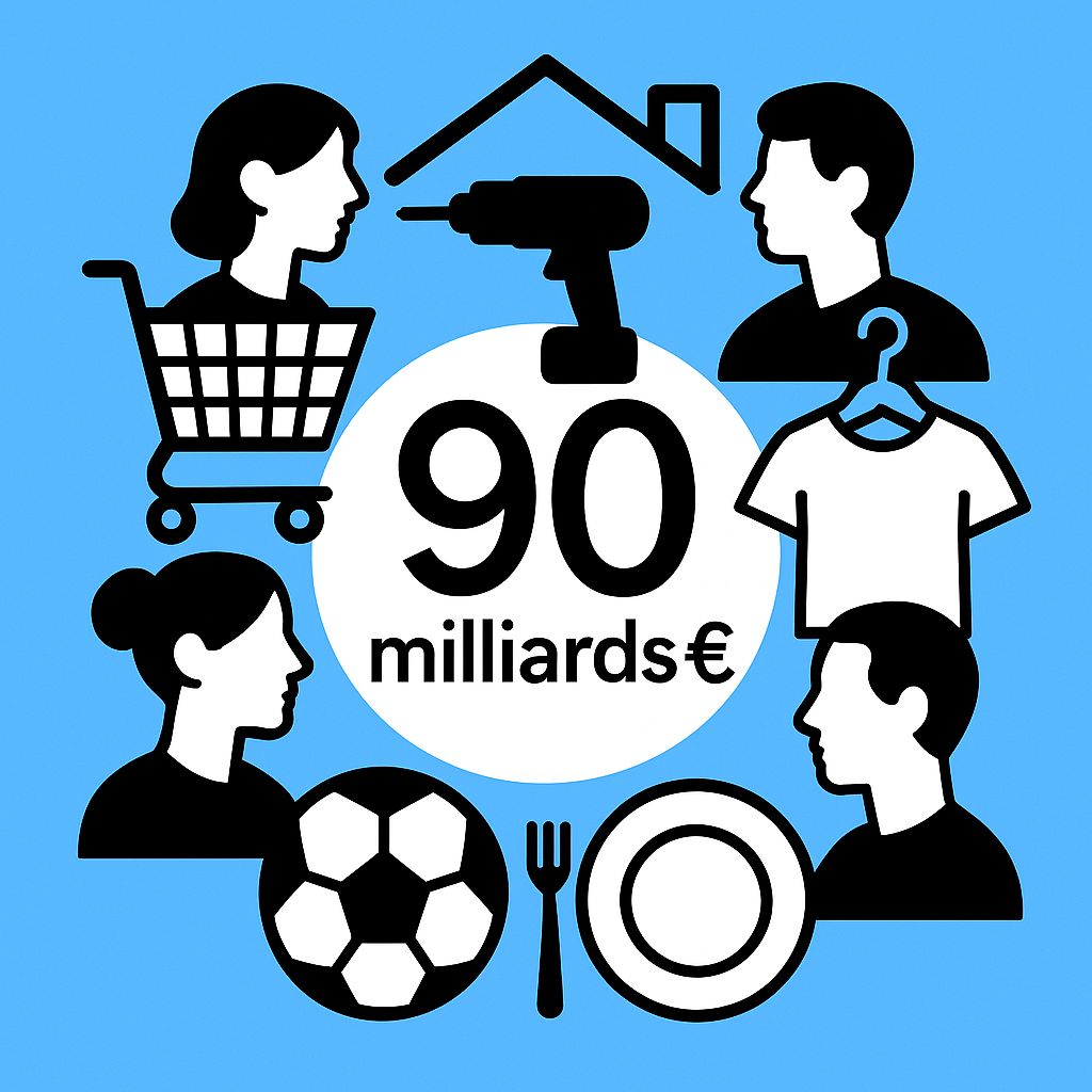 💡10 % des dépenses des Français passent par la galaxie Mulliez : Auchan, Decathlon, Leroy Merlin, Kiabi, Flunch… 90 milliards € de CA, 800 000 emplois. Une puissance familiale discrète née d’un atelier de filature. #Economie #Retail (Source : Le Monde)