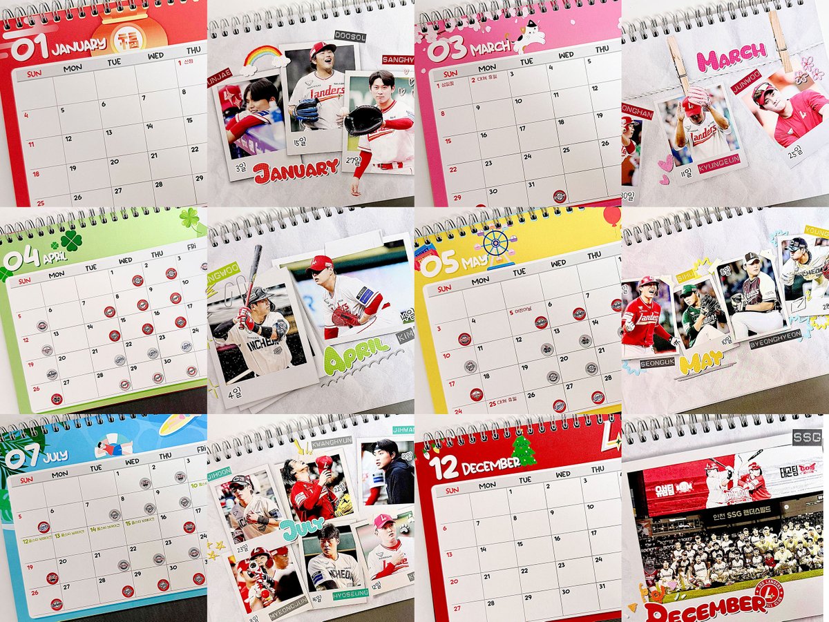 2026년도 랜더스 달력 나눔합니다 ❤️
제가 하나부터 열까지 다 직접 만든 달력이에요..!!
지인들 선물을 드리고 남은 1-2개 정도 나눔하겠습니다

✔️RT 해주시면 랜덤으로 뽑을게용 (비계X)
(랜더스 팬만 가능)
✔️모든 선수가 들어가 있진 않습니다 😭

#SSG랜더스 #나눔 #달력 #랜더스