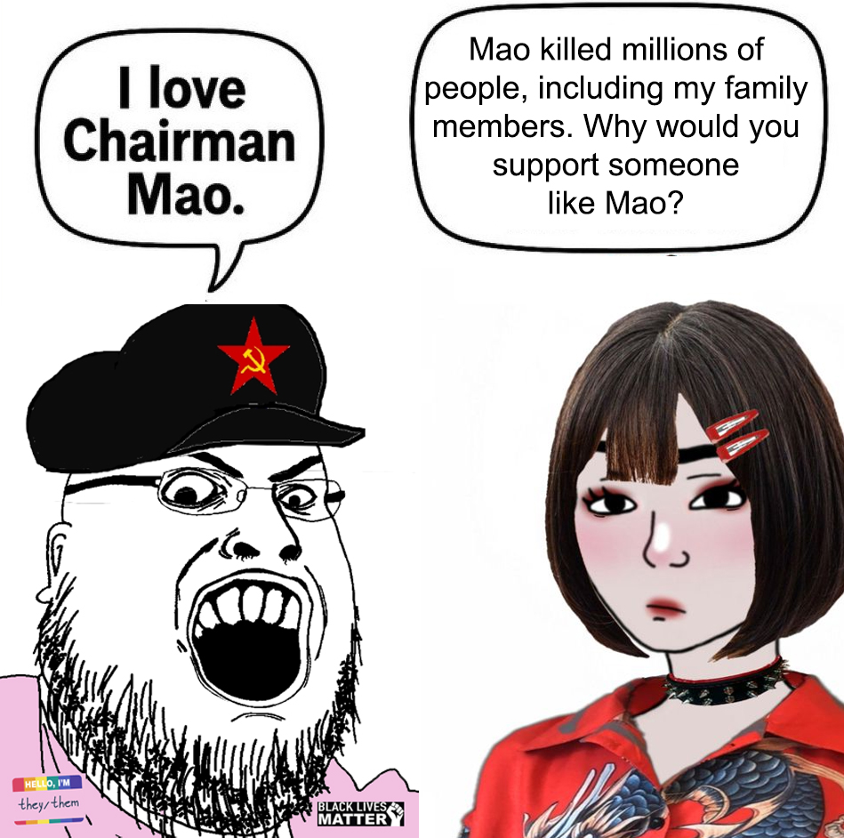 🇨🇳 The CCP is a criminal organization and anyone who supports it is complacent in their crimes against humanity. 

Leftists from western countries literally have no shame.