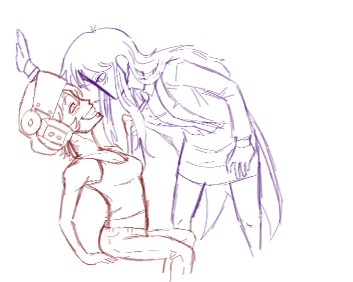 Bonkey__'s tweet photo. Hopping on the yuripomp train hello
#psychopomp #psychopompgame #lesbians https://t.co/0QwTzlL9KC