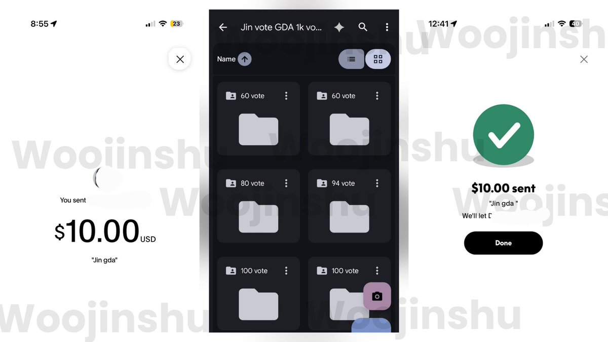 Sold 1000 votes | PRIZM - 40TH GOLDEN DISC UPbit - Male Medal Award  💙

Votes for #JIN DONE✅️

Thank you, ARMY, for your order! 😍🫶

#woojinshuproofs