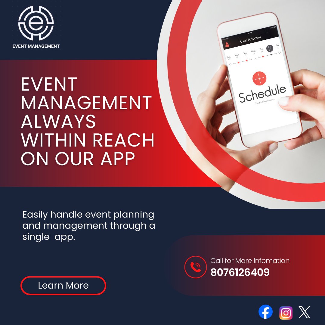 #eventmanagementonapp Schedules, teams, progress, and manage every detail—all from one platform.
Manage schedules, collaborate with teams, monitor progress, and handle every detail. Contact:8076126409
🌐 eventmanagementonapp.com
#EventManagement #EventPlanning #SmartEventSolution