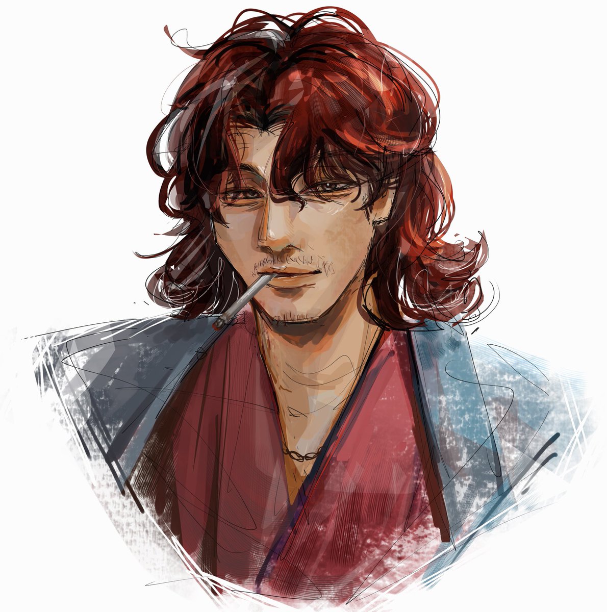 鴨さん初描き🦆🔥